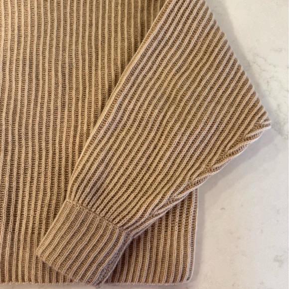 7115 by Szeki size small tan sweater - Picture 2 of 4